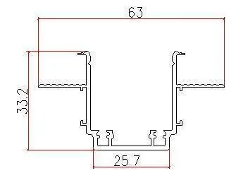 MG26 Anti-Cracking embedded track rail — GF-TQ26-F