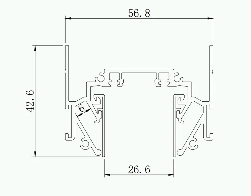 MG26 Stretch track rail — GF-TQRUC-26